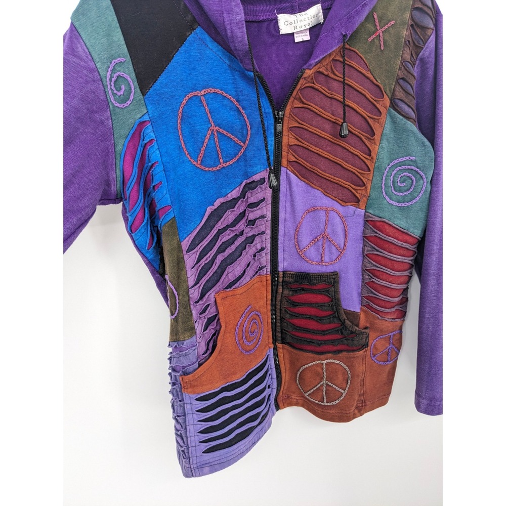 The Collection Royal Patchwork Jacket Womens Smal… - image 2